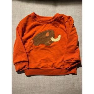 Christian Robinson Mammoth Sweatshirt 2T Orange Limited Edition